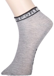 3 Pair Pack Sports Trainer Athletic Low Cut Design Spandex Socks style 2