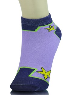 STARS AND BRICKS VIDEO GAME LOW CUT SOCKS style 5