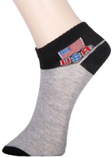 USA FLAG LOW CUT SOCKS style 3