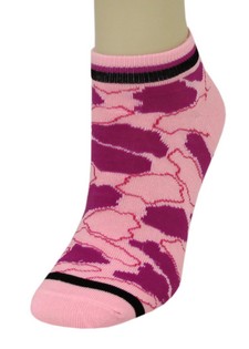 GIRAFFE PRINT LOW CUT SOCKS style 4