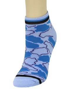 GIRAFFE PRINT LOW CUT SOCKS style 6