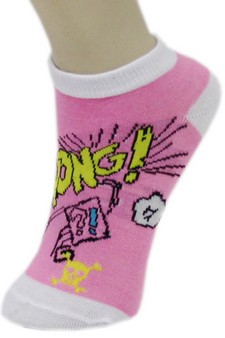 COMIC BOOK LOW CUT SOCKS style 3