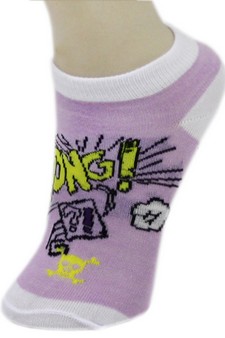 COMIC BOOK LOW CUT SOCKS style 5