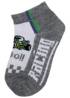 RACE CAR NO SHOW SPANDEX SOCKS style 4