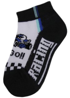 RACE CAR NO SHOW SPANDEX SOCKS style 5