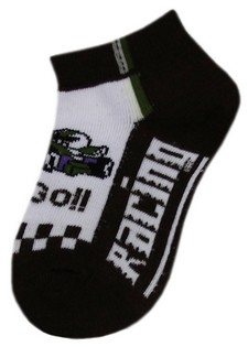 RACE CAR NO SHOW SPANDEX SOCKS style 6