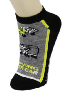 WORKING TRUCKS BOYS LOW CUT SOCKS style 5