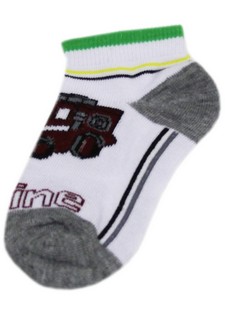 FIRE ENGINE BOYS LOW CUT SOCKS style 3