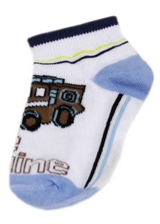 FIRE ENGINE BOYS LOW CUT SOCKS style 4