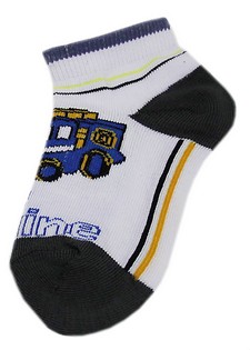 FIRE ENGINE BOYS LOW CUT SOCKS style 6