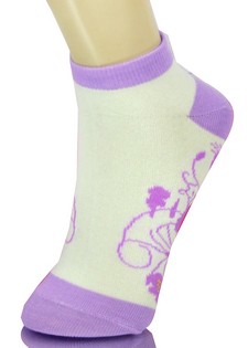 HIDDEN FLORALS LOW CUT SOCKS style 6