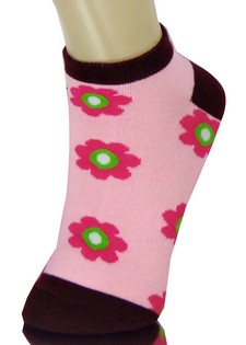 FUN FLOWER BLOSSOM LOW CUT SOCKS style 2