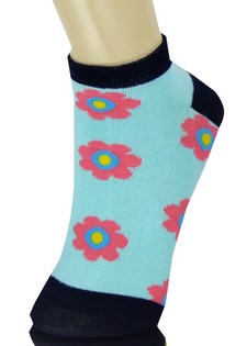 FUN FLOWER BLOSSOM LOW CUT SOCKS style 6