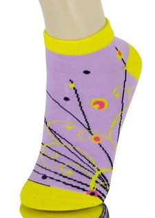 FLORAL BURST LOW CUT SOCKS style 2