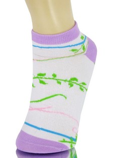 WRAPAROUND VINES LOW CUT SOCKS style 4