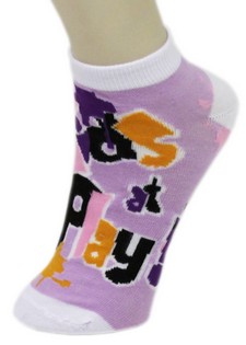 KIDS AT PLAY GRAFFITI LOW CUT SOCKS style 5