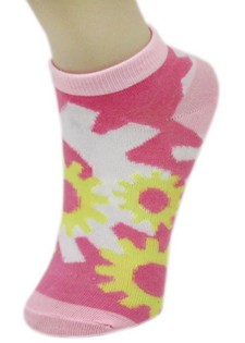 SPROCKETS AND GEARS LOW CUT SOCKS style 3