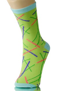 PIXIE STIX CREW SOCKS style 6