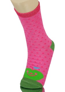 FRUIT CHARACTERS GIRLS COMPUTER SOCKS style 2