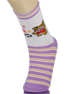 FEMININE CREATURE GIRLS COMPUTER SOCKS style 6