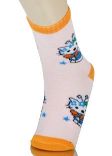 KITTY CAT GIRLS COMPUTER SOCKS style 2