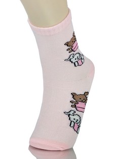 KITTY CAT GIRLS COMPUTER SOCKS style 6