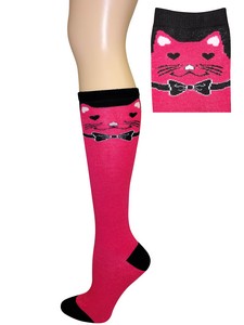 Single Pair Pack Fashion Design Knee High Socks style 6