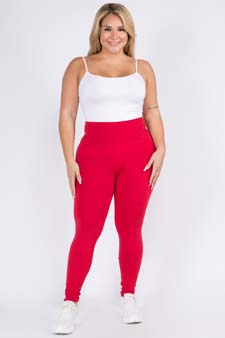 Women's High Rise Casual Leggings style 4