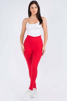 Women's High Rise Casual Leggings style 4