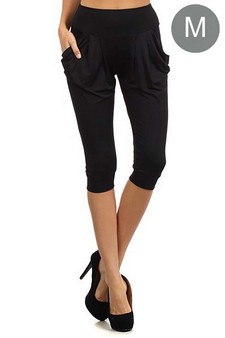 Lady's Harem Capri Pants - (Medium only) style 2