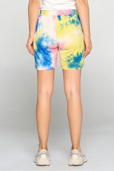 Women's Tie Dye Print Relaxed Shorts - TOP: TP2260 style 3