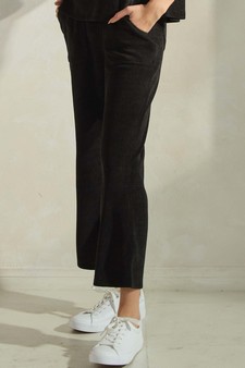 Women’s Wide Leg Corduroy Cropped Pants style 3