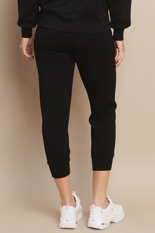 Women’s Sporty Chic Cropped Jogger style 3