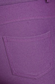 Women's Classic Solid Capri Jeggings style 5