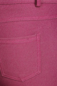 Women's Classic Solid Capri Jeggings style 6