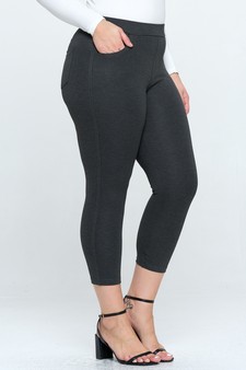 Women's Capri Ponte Pants style 2