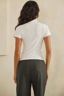 Soft Stretch Ponte Cropped Flared Pants style 2