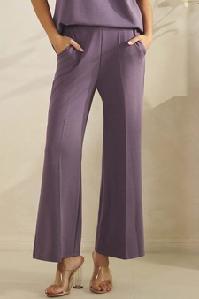 ETA 01/15/26 - Women's Thin modal Wide-Leg Crop Pants style 4