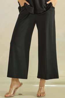 Women's Effortlessly Relaxed Fit UltraSoft Cropped Pants style 4