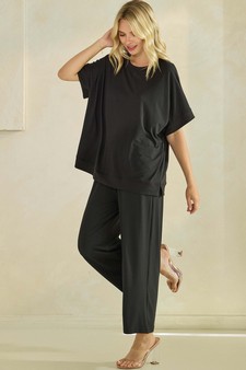 Women's Effortlessly Relaxed Fit UltraSoft Cropped Pants style 5