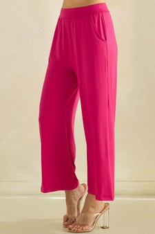 ETA 06/03/25 - Women's Effortlessly Relaxed Fit UltraSoft Cropped Pants style 4
