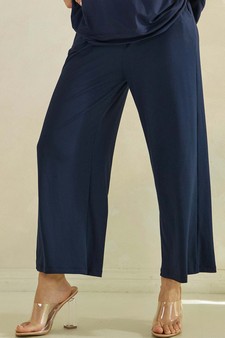 Women's Effortlessly Relaxed Fit UltraSoft Cropped Pants style 4