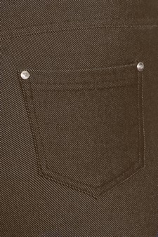*** NY ONLY - Women's Cotton-Blend 5-Pocket Skinny Capri Jeggings - Plus style 5
