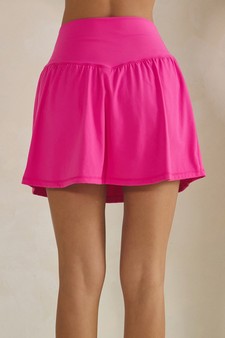 ETA 05/28/26 - Buttery Soft Activewear Skort with Built-In Shorts style 2