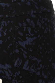 Lady's Myrsina Distress Honeycomb print Fashion Leg Wear style 4