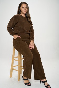 Women’s Wide-Leg Corduroy Pants style 4