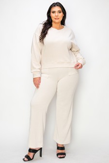 Women's Wide-Leg Corduroy Pants style 4