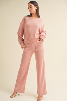 Wide-Leg Corduroy Pants style 5