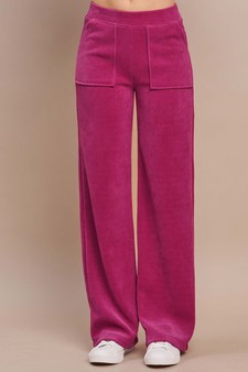 Women’s Wide-Leg Corduroy Pants style 2