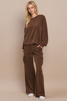 Women’s Corduroy Cargo Pants style 4